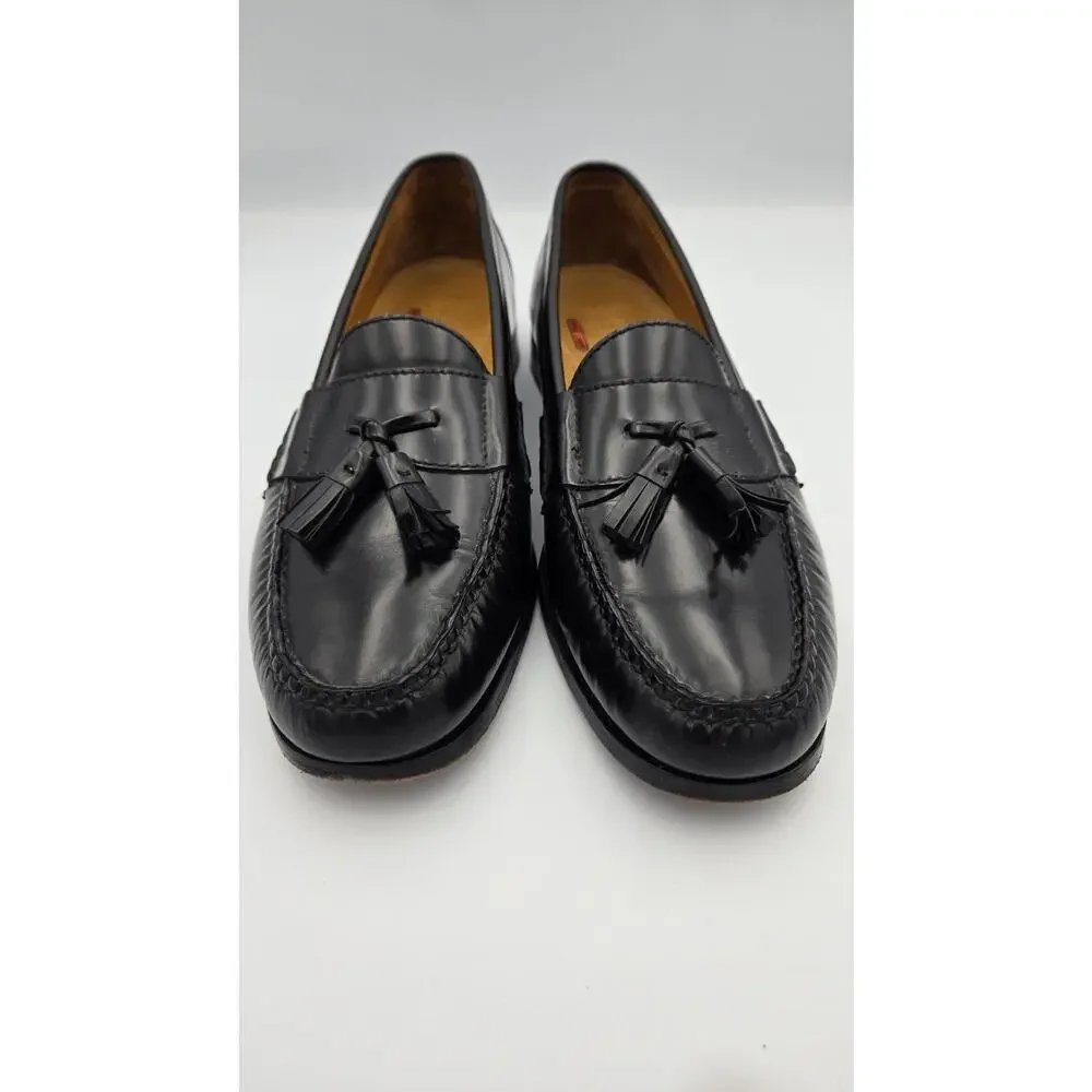 Cole Haan NikeAir Insoles Black US Men’s Sz 10.5N Slip On Tassel Loafers Shoes